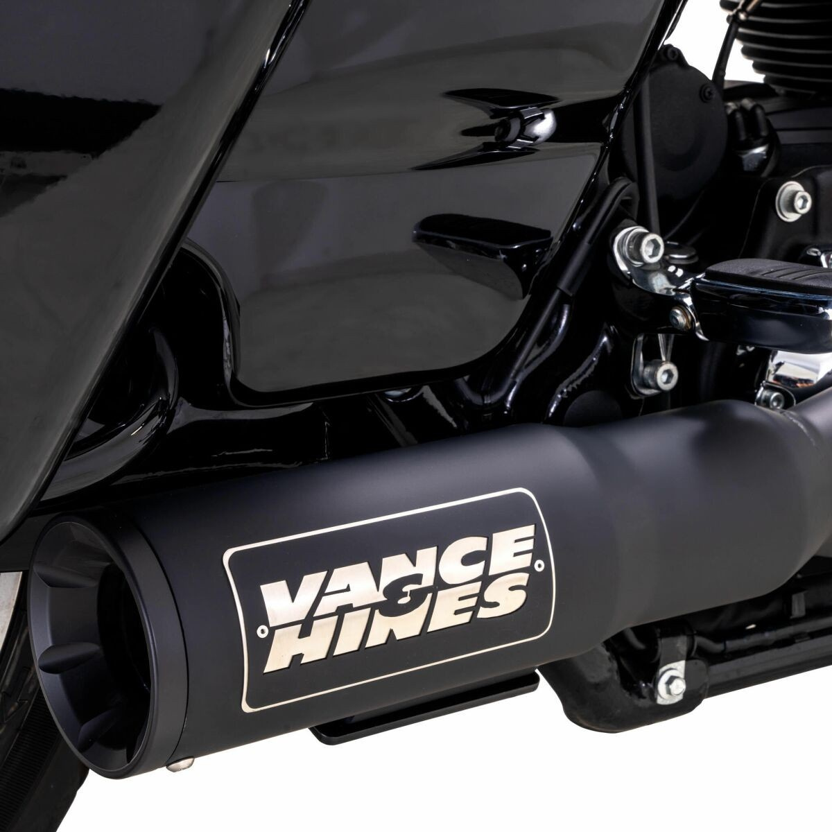Vance & Hines Exhaust 2-1 Blk.Ss.17+Fl Exhaust 2-1 Blk.Ss.17+Fl