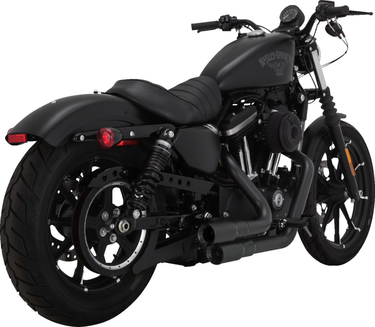 Vance & Hines Exhaust Mini Grenades 04-13 Xl Matte Black Exhaust Mini