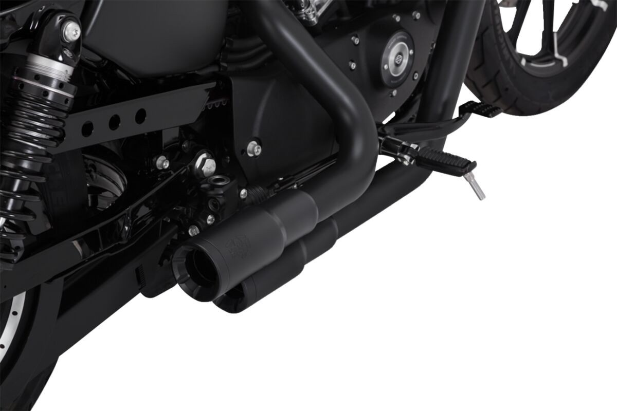 Vance & Hines Exhaust Mini Grenades 04-13 Xl Matte Black Exhaust Mini