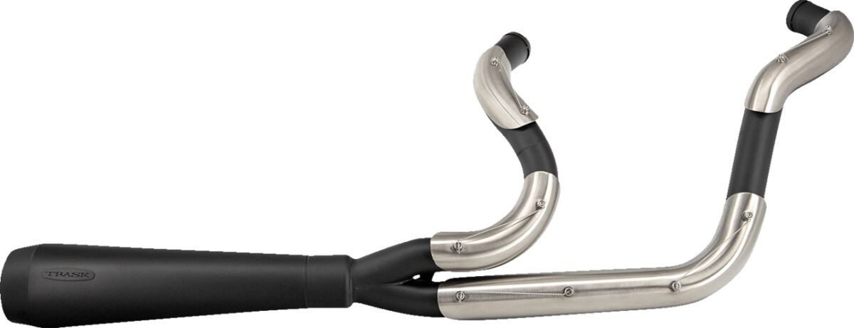 Trask Exhaust 2:1 Assault Blk 04-22 Xl Exhaust 2:1 Assault Blk 04-22