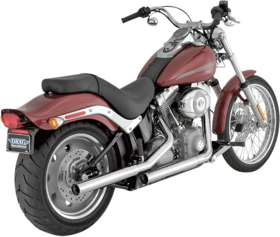 Vance&Hines Muffler Straightshots Hs Chrome Muffler Str-Cut 07-17Flst