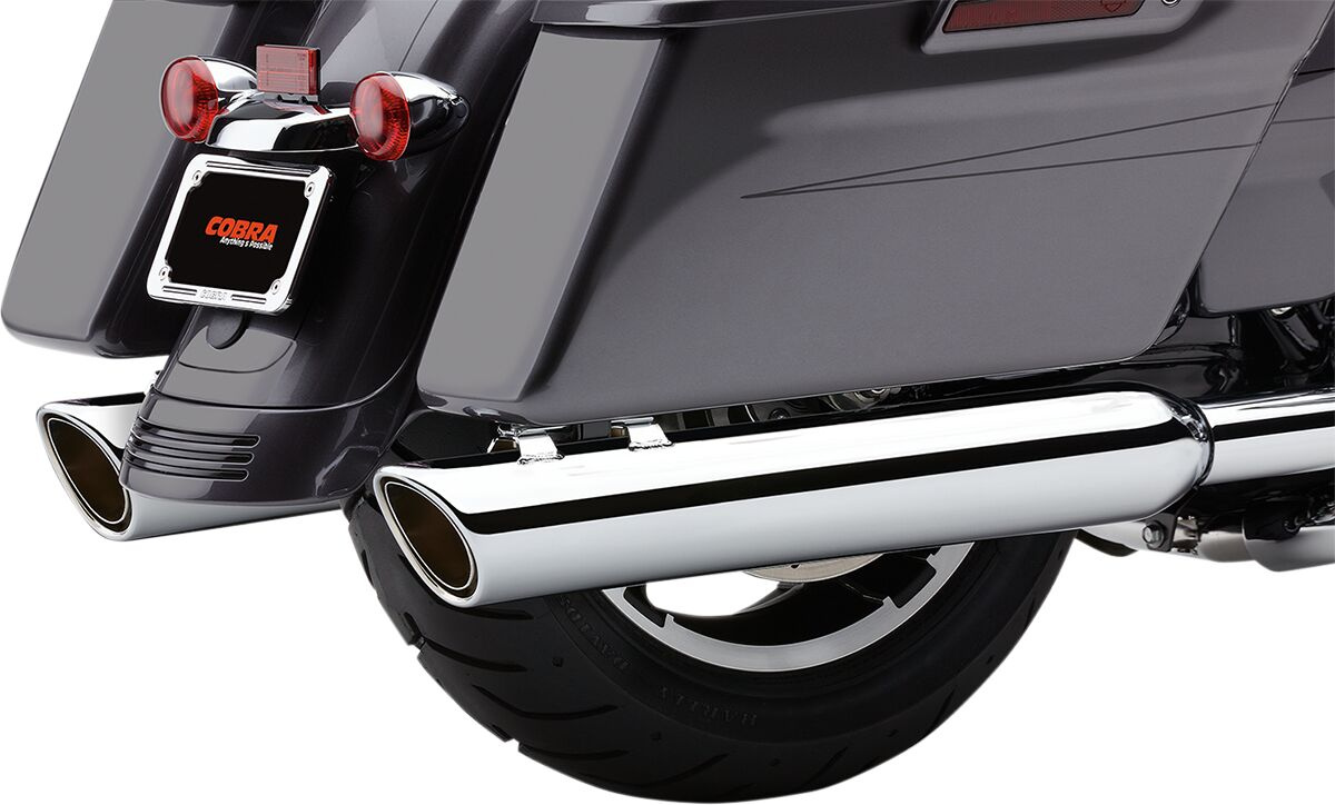 Cobra Twin Mufflers Touring 4