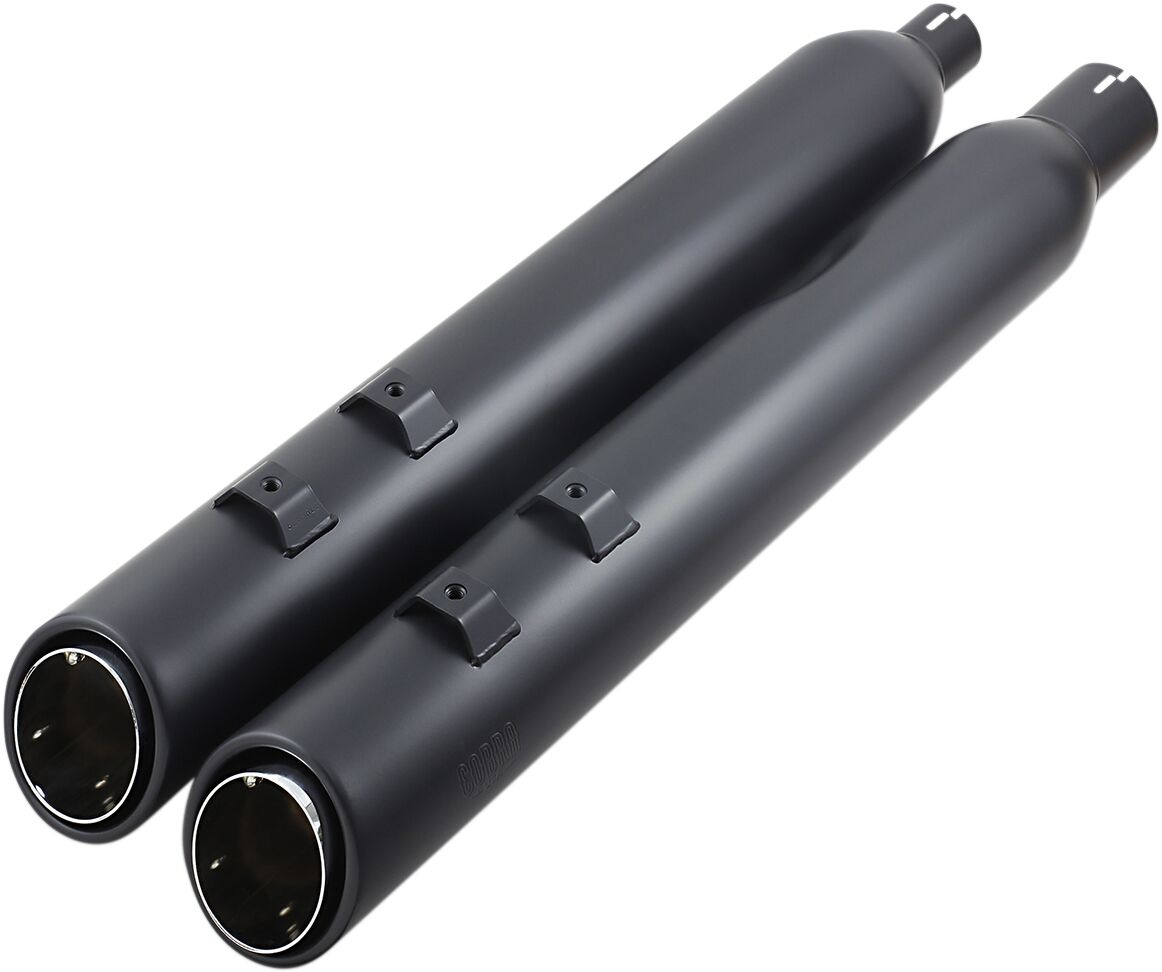 Cobra Mufflers 909 Upper Cut Raven Black Muffler 909 Uc Bl 17-19Fl