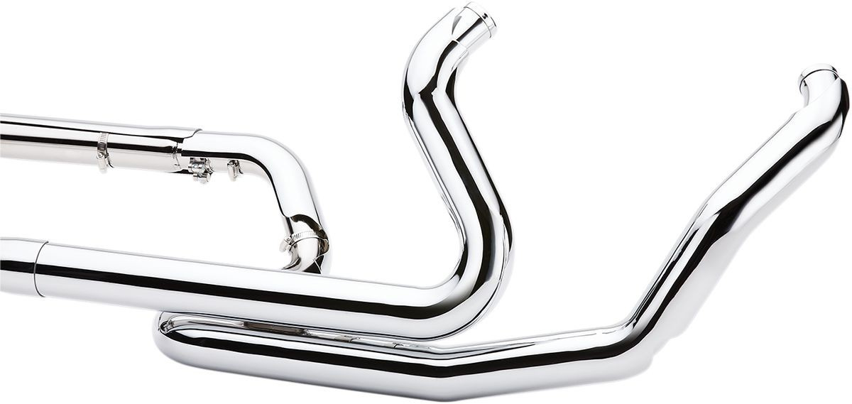 Cobra Headpipes Powerport Dual W/Dual Bungs Chrome Headpipes Ppd Db Ch