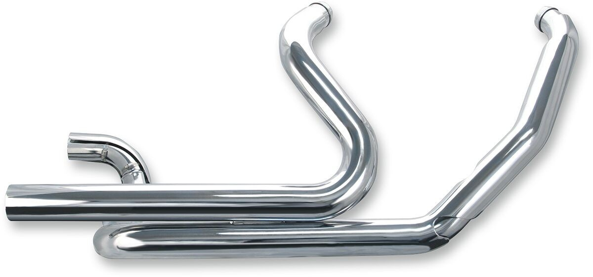 S&S Cycle Header Dual System Chrome Headpipes Dl Chr 95-08Flt