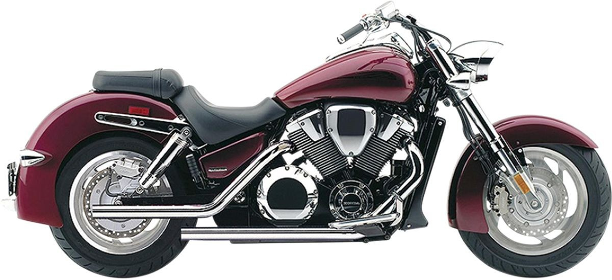 Cobra Exhaust System Dragster 2 Into 2 Straight-Cut Chrome Exhaust Dst