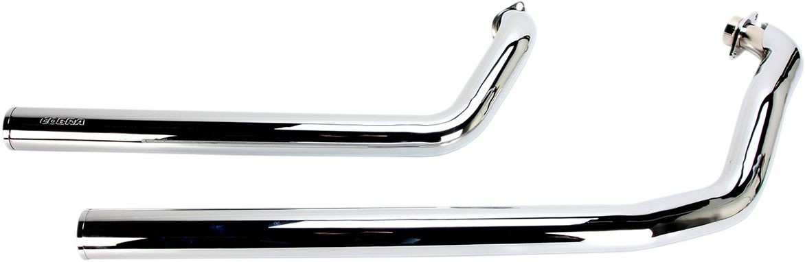 Cobra Exhaust System Dragster 2 Into 2 Straight-Cut Chrome Exhaust Dst