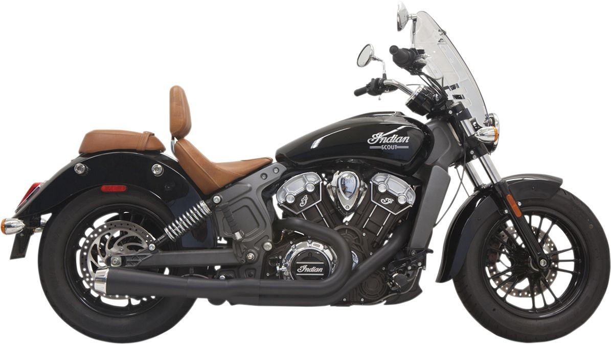 Bassani Xhaust Exhaust System Road Rage 2-Into-1 With Short Change Meg
