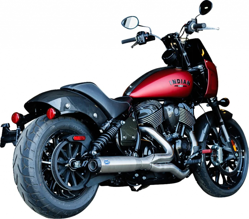 S&S Cycle Exhaust Qualifier 2:1 Stainless 49 State Indian Chief Exhaus