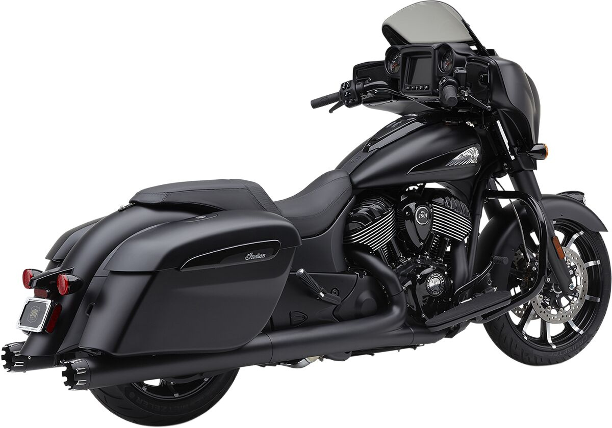 Cobra Mufflers Dc Indian Black Mufflers Dc Indian Black