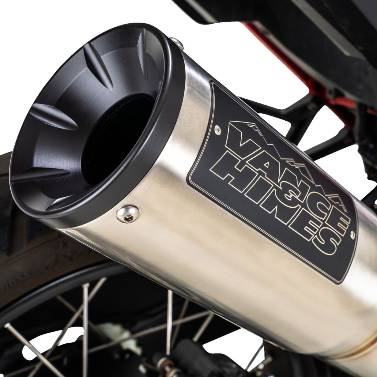 Vance & Hines Muffler Stainless Hi-Output Honda Africa Twin Muffler St