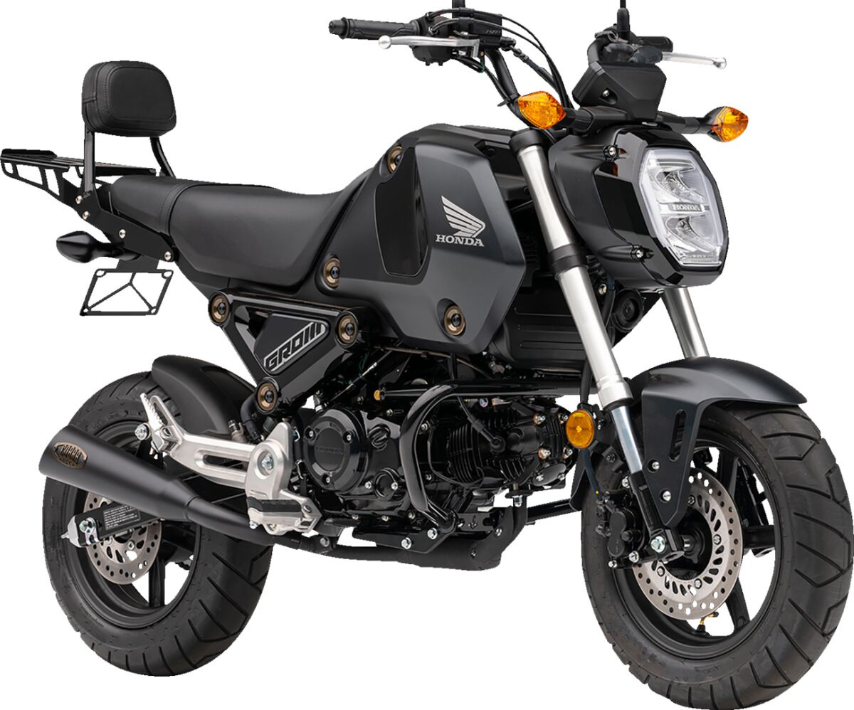 Cobra Slip-On Muffler (Blk) With Bronze Tip Grom 22-23 Slip-On Muffler