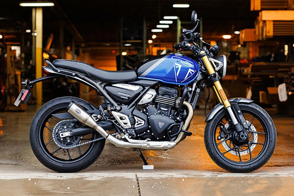 S&S Cycle Grand National Slip-On Mufflers Chrome/Black So Muffler Triu