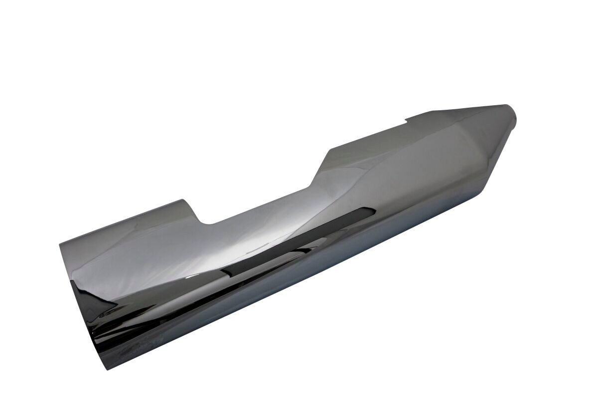 Vance & Hines Exhaust Left Heat Shield Chrome Exhaust Left Shield