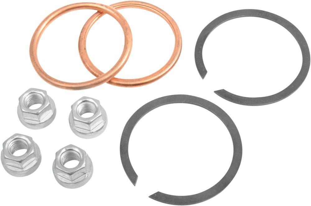James Gasket Gasket Kit Exhaust Mounting With Copper Crush Rings & Fla