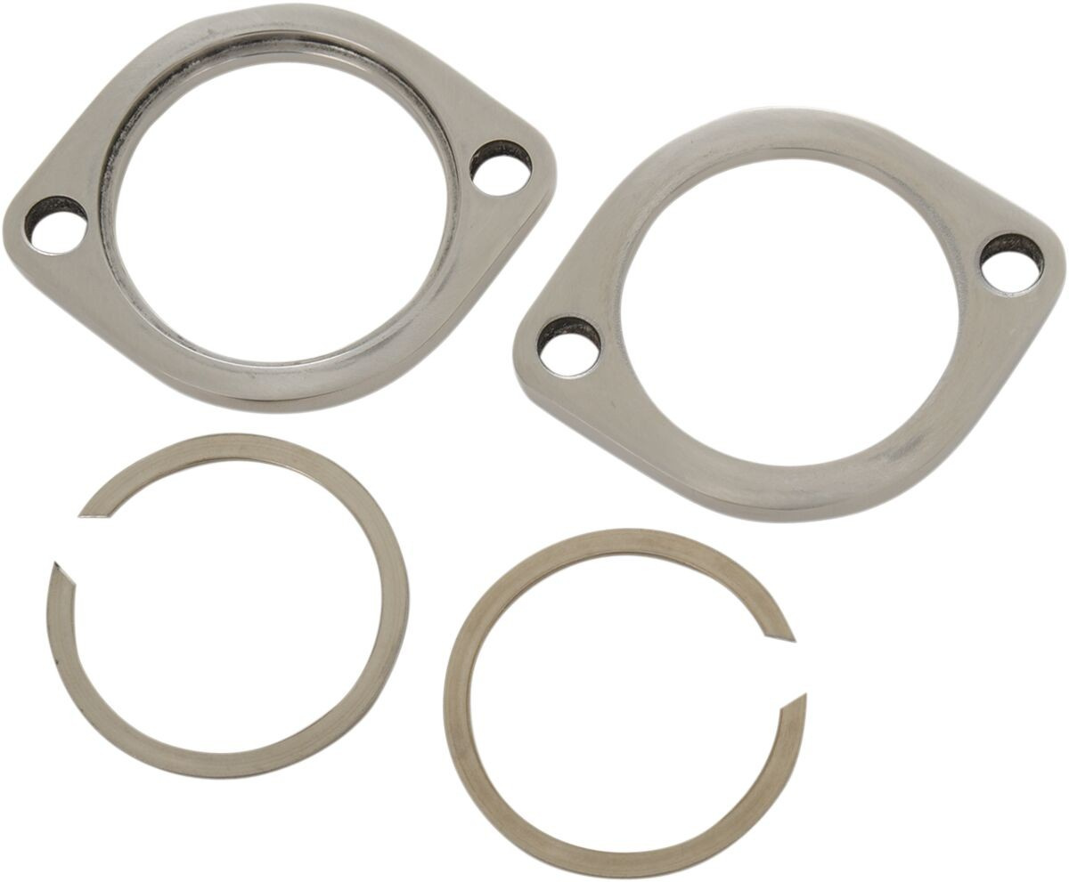 Drag Specialties Exhaust Flange Kit Standard Stainless Steel Flange Ex