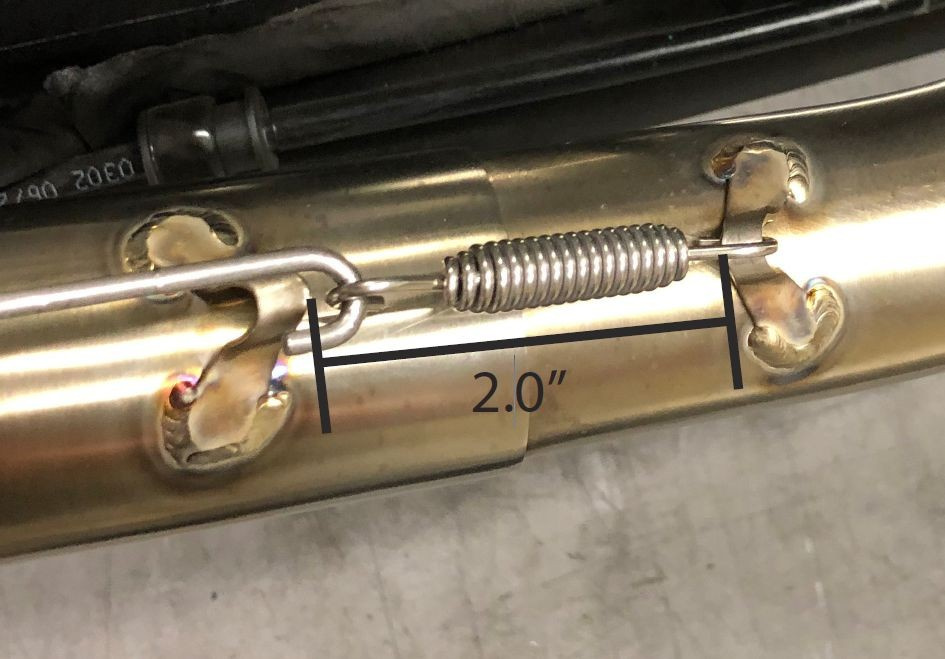 Vance & Hines Replacement Exhaust Spring (Ea) Repl Exhaust Spring (Ea)