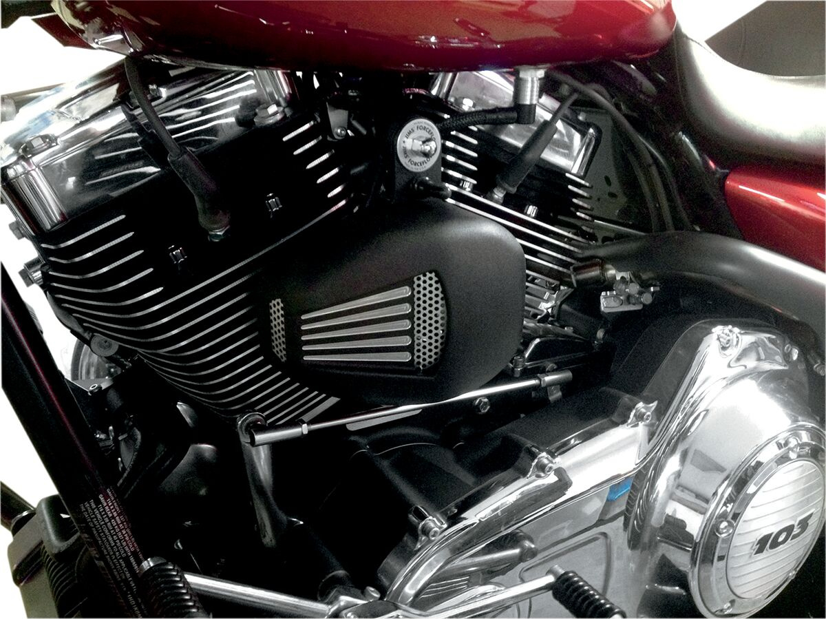 Jims Cylinder Head Fan Kit Black Cooler Force Flow Blk