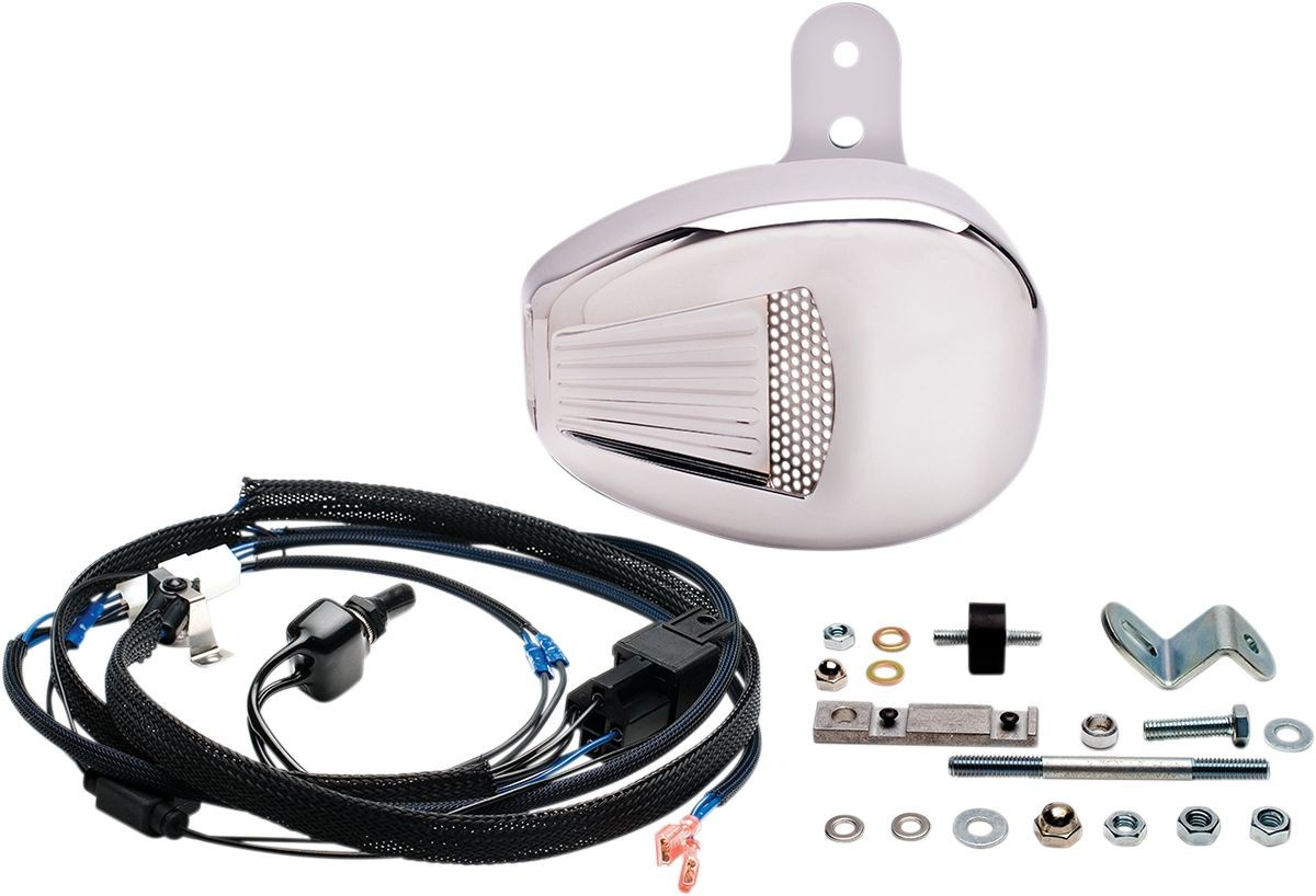 Jims Cylinder Head Fan Kit Chrome Cooler Forceflow Cyl Chr