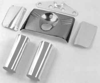 Frontpanel for Hydra fork, stainless