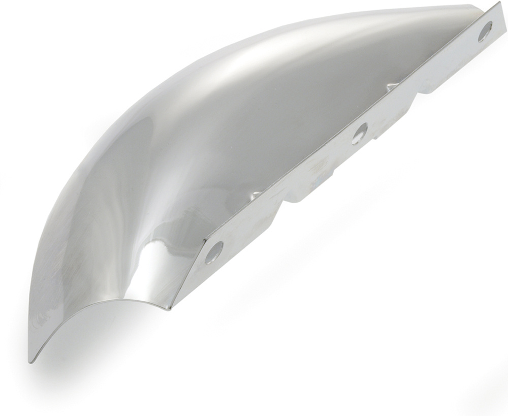 Wind deflector lower tripple tree on FLT/FLHT 80-13, chrome steel