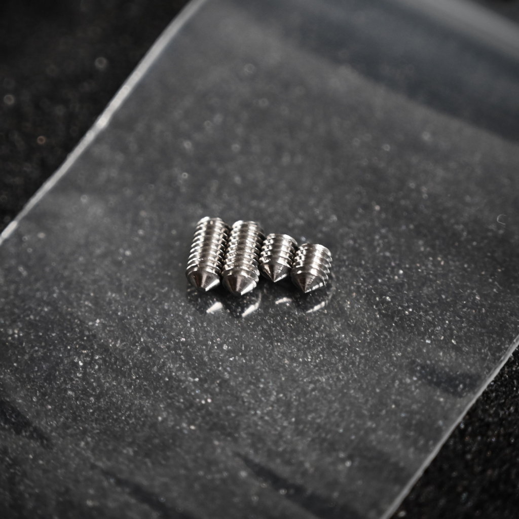Gemstone Fork Bolt Caps - Raw Brass