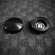 Gemstone Fork Bolt Caps - Anod Black Aluminium Gemstone Fork Bolt Caps - Anod Black Aluminium