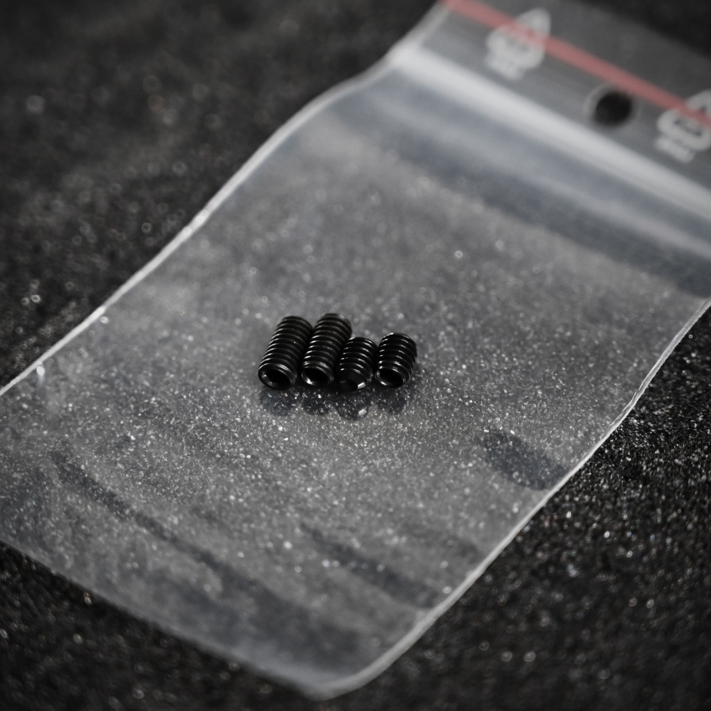 Gemstone Fork Bolt Caps - Anod Black Aluminium