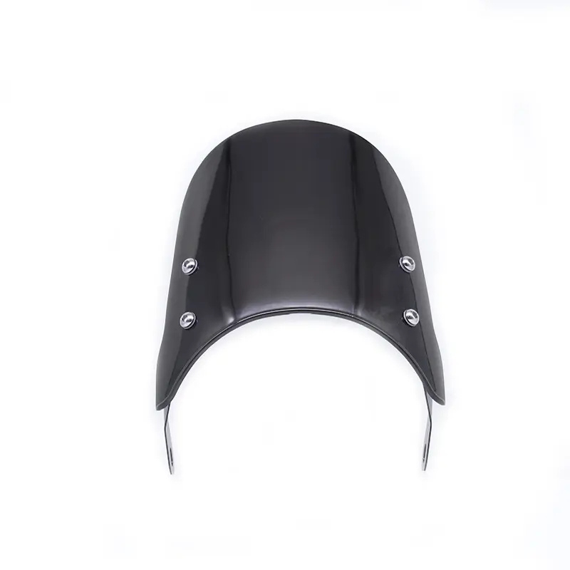 Windscreen universal black headlight mount