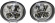 Custom Dynamics Headlamp Dual Kit 5-3/4