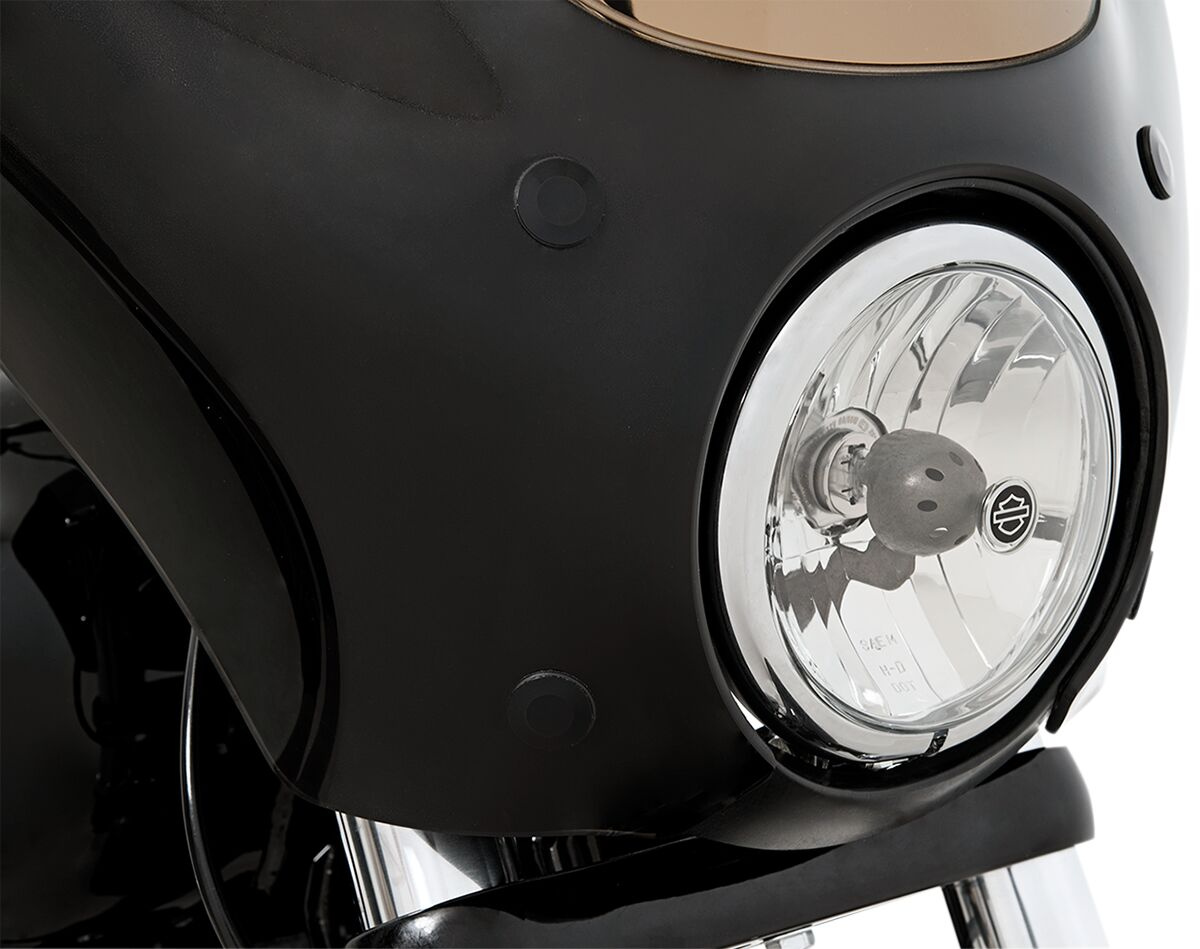 Memphis Shades Hd Mounting Block Headlight Extension Black Headlight E