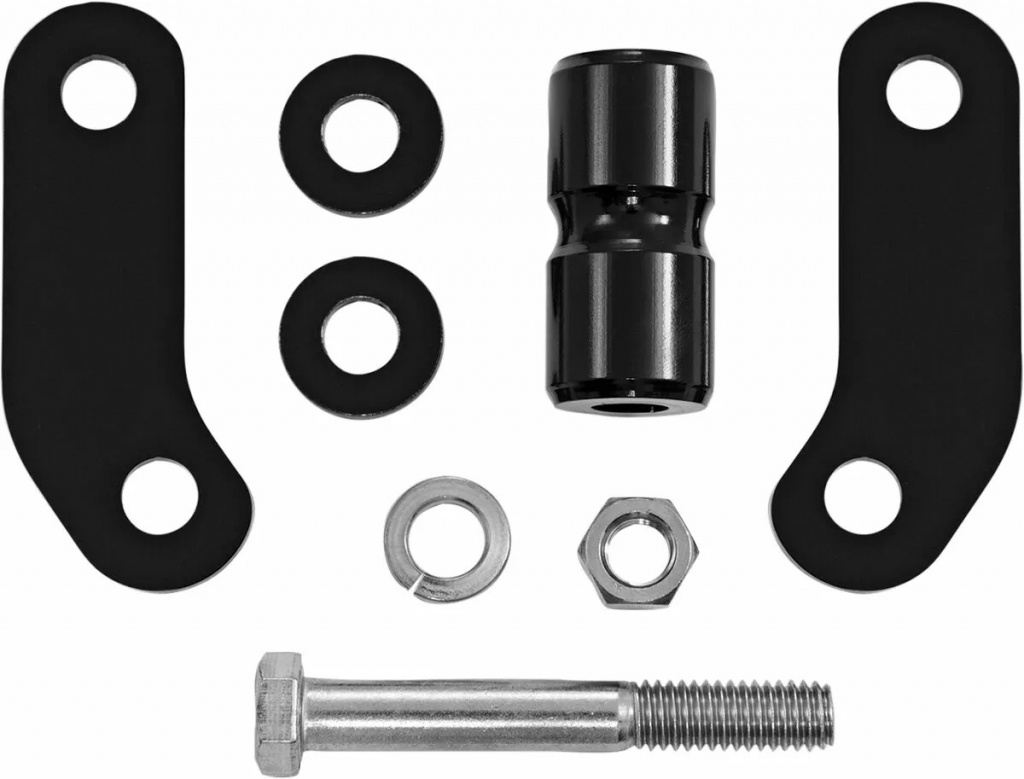 Memphis Shades Hd Headlight Extension Kit - Fxlrs - Black Headlt Ext K