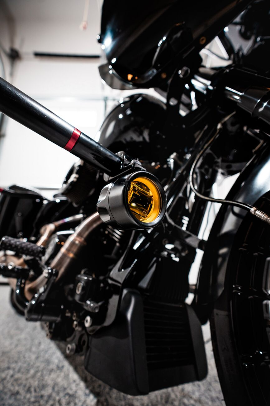 Custom Dynamics Light Fog Black/ Yellow Light Fog Black/ Yellow