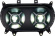 Custom Dynamics Headlights Dblx Led Blk Headlights Dblx Led Blk
