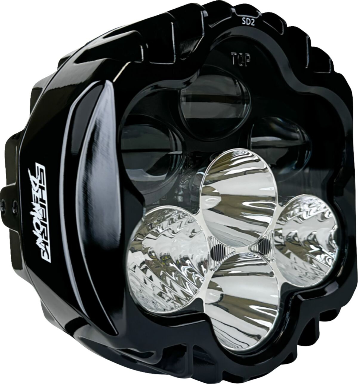 Custom Dynamics Headlight Shark Demon Led Ece Ece Compliant Shark Demo