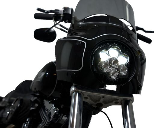 Custom Dynamics Headlight Shark Demon For M.S. Road War Fair Ece Ece C
