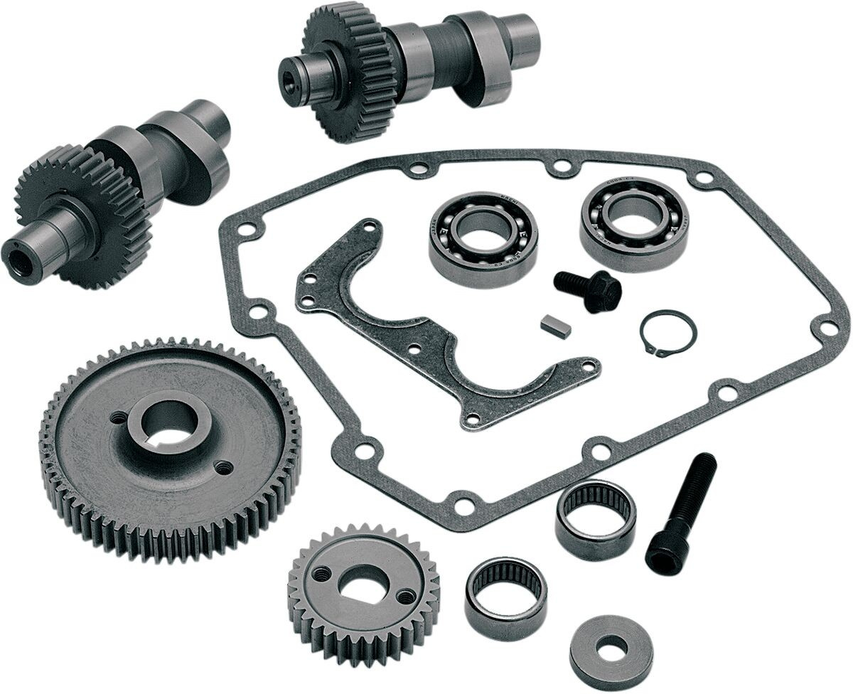 S&S Cycle Camshaft Complete Kit 585G Gear-Driven 585G Cam Kit W/4 Gear