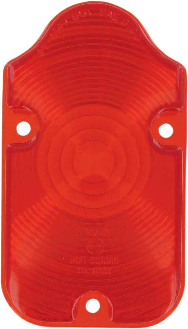 Drag Specialties Taillight Lens Tombstone For 20100561 Lens T/L Red F/