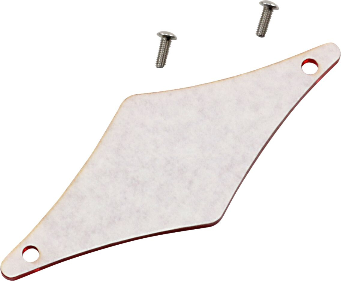 Drag Specialties Replacement Lens Diamond For 20100557 Lens Red Repl F