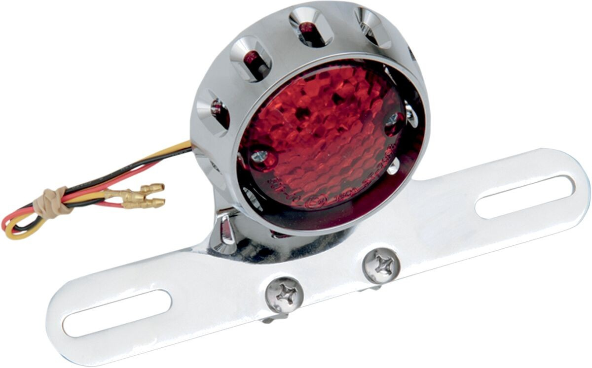 Drag Specialties Custom Bobber Led Taillight And License Plate Mount C