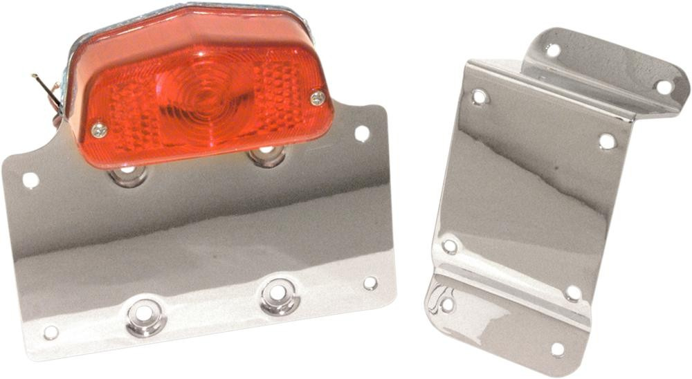 Emgo Taillight Lucas Style With License Plate Bracket Tail Lamp Lucas