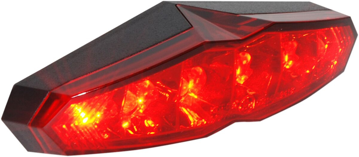 Koso North America Taillight Infinity Led Red Lens Tail Light Led Red