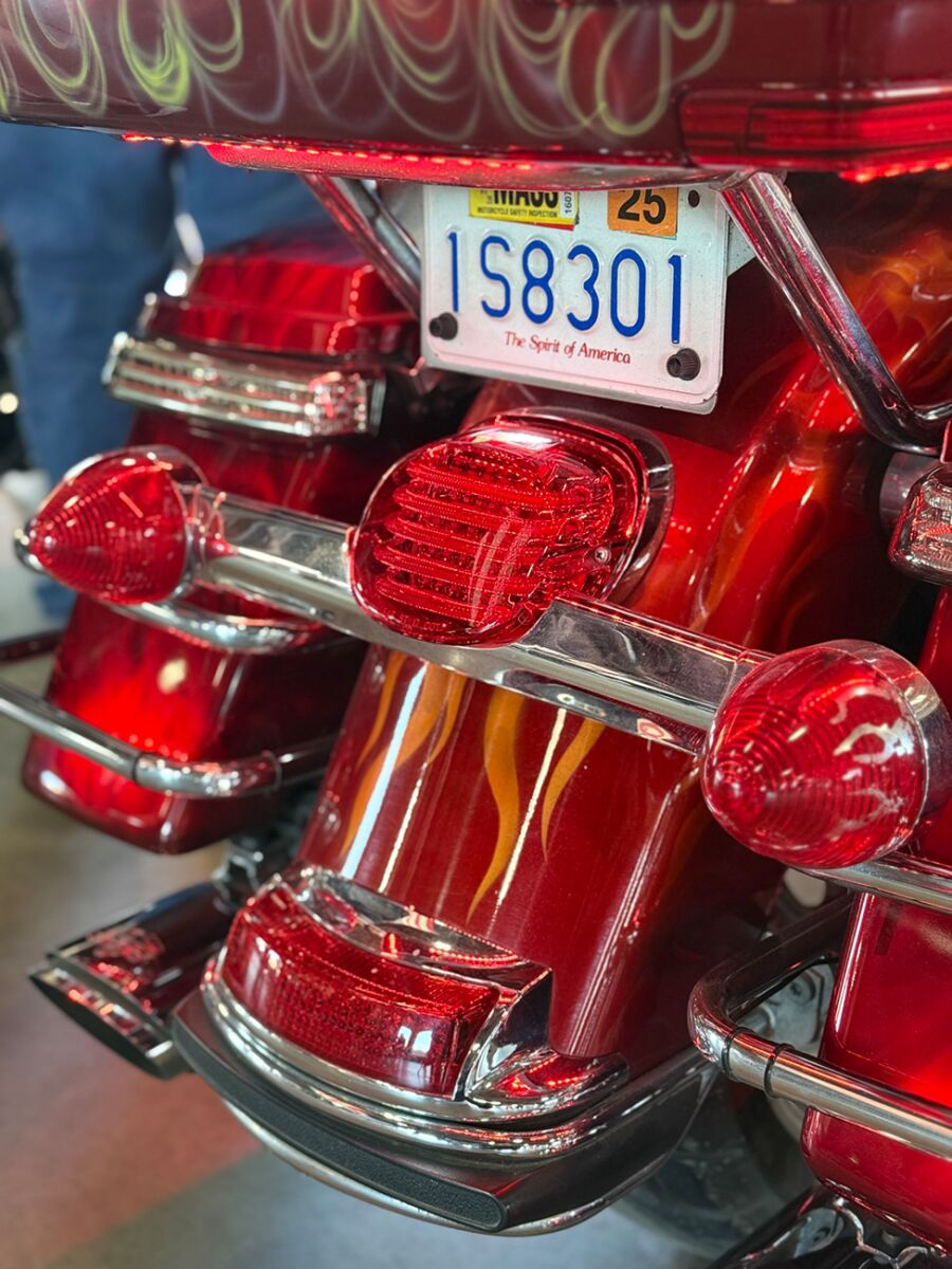 Custom Dynamics Probeam Low Profile Led Taillight Red Low Profile Prob