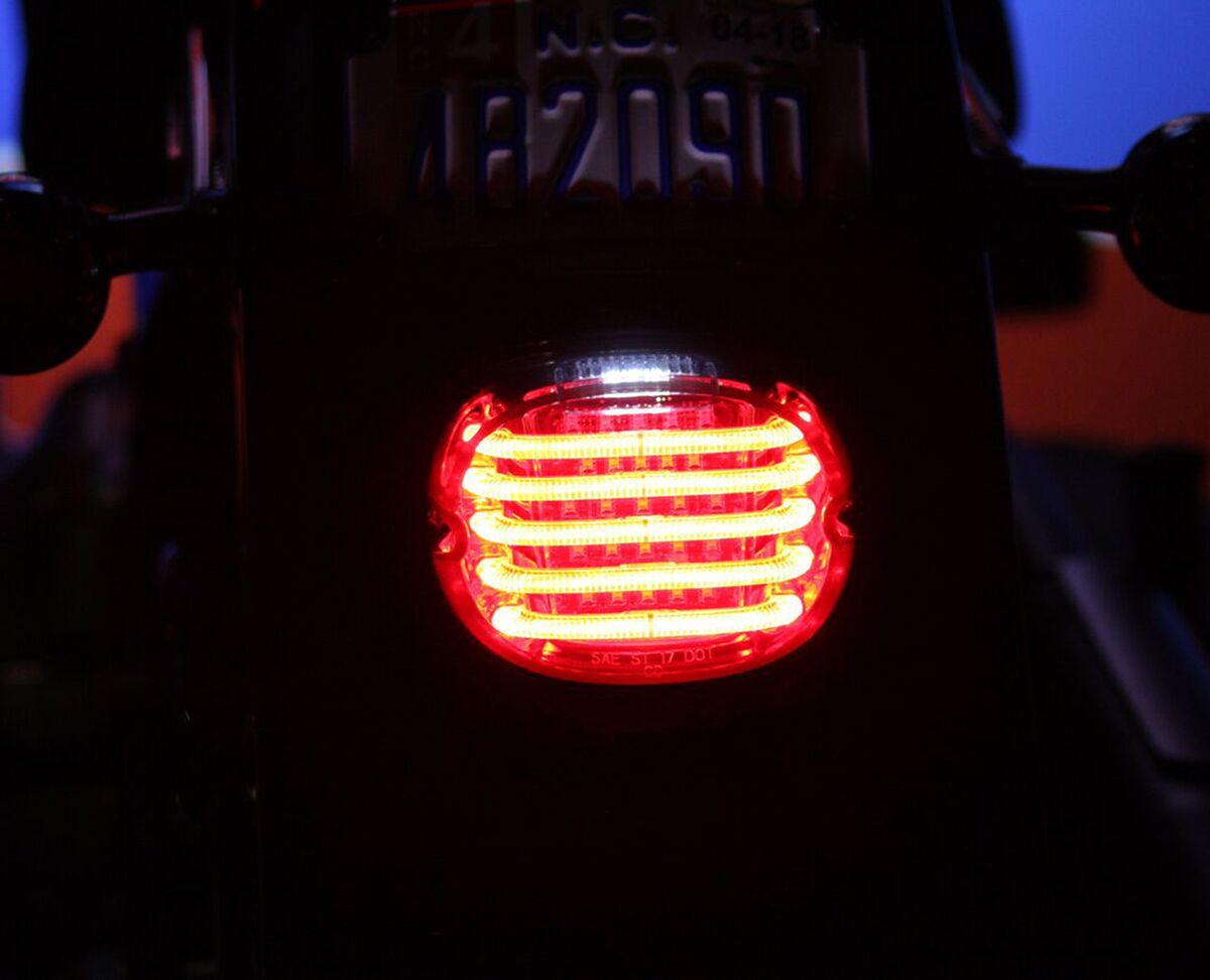 Custom Dynamics Probeam Low Profile Led Taillight Red Low Profile Prob