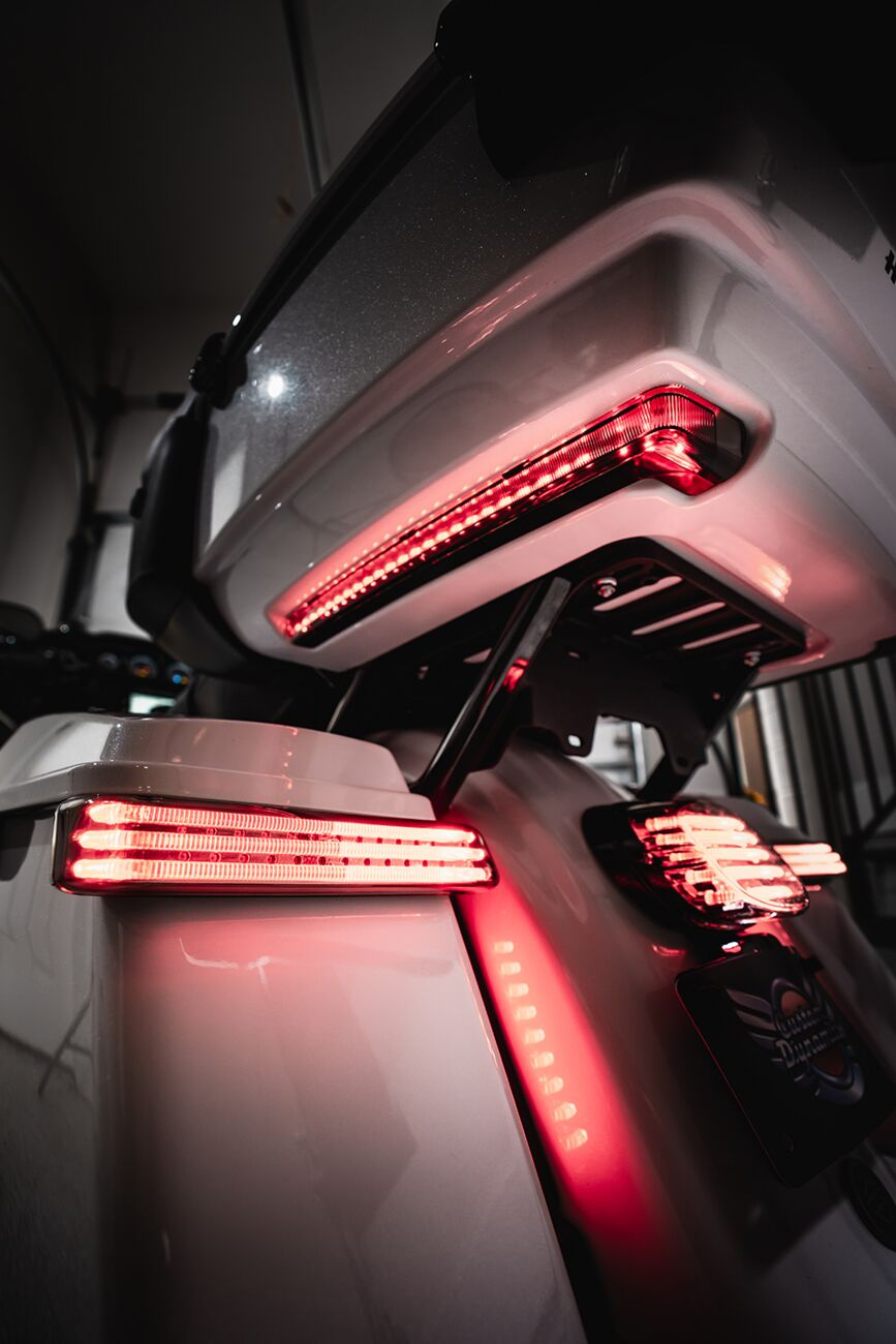 Custom Dynamics Probeam Low Profile Led Taillight Smoked Low Profile P