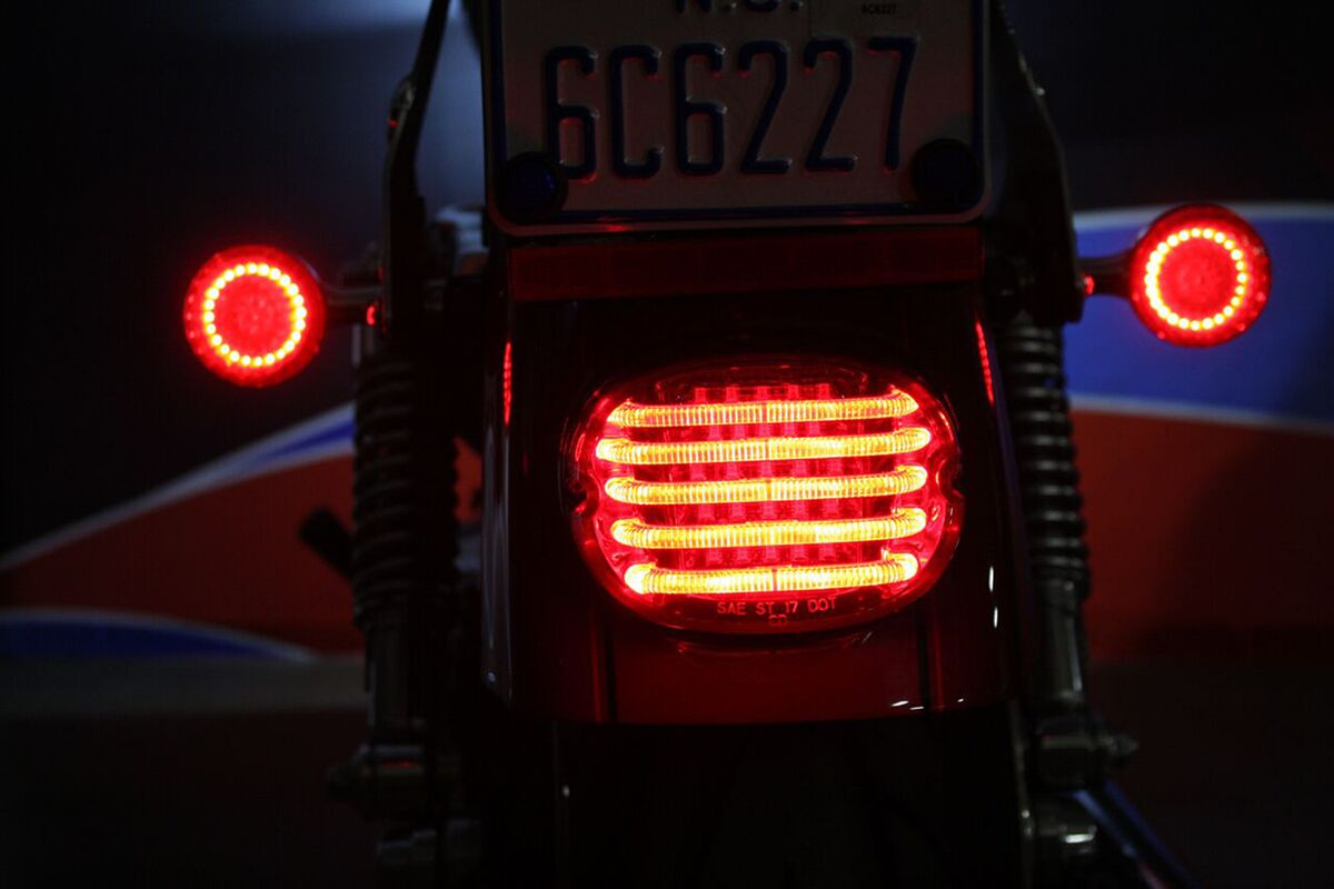 Custom Dynamics Probeam Low Profile Led Taillight Smoked Low Profile P