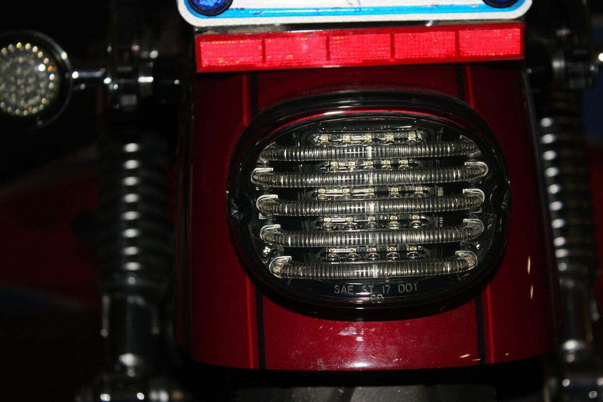 Custom Dynamics Probeam Low Profile Led Taillight Smoked Low Profile P