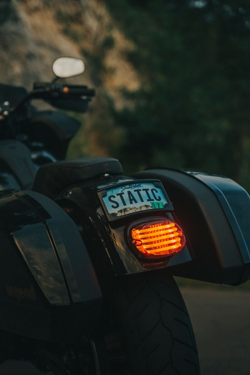 Custom Dynamics Probeam Low Profile Led Taillight Smoked Low Profile P