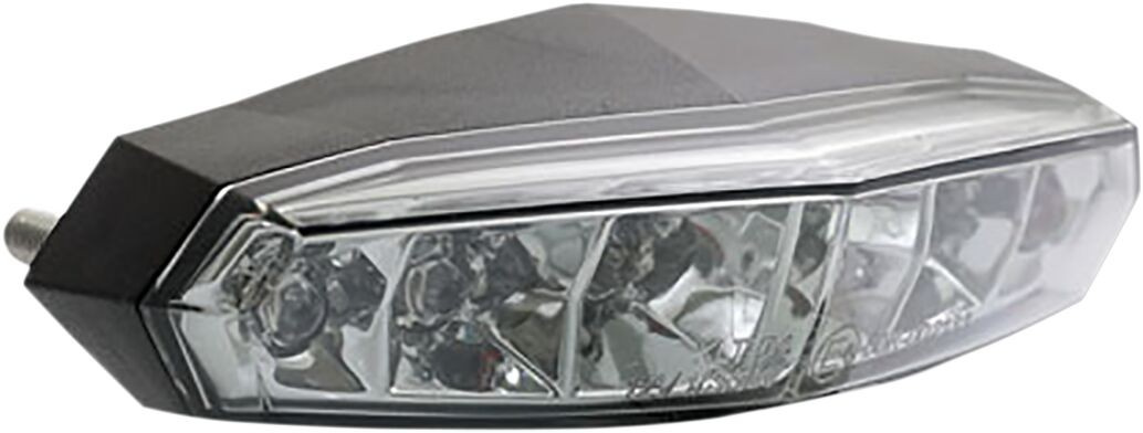 Koso North America Mini Clear Led Taillight With License Plate Light L