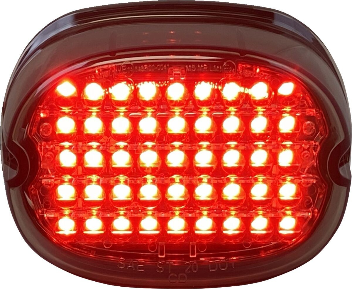 Custom Dynamics Tailight Lwprfl Led Smknw Low Profile Taillight With N